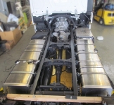 Mercedes Actros - zbiornik paliwa