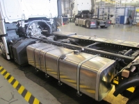 Mercedes Actros - zbiornik paliwa